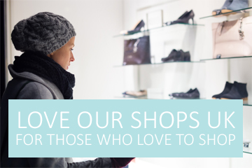 Love Our Shops UK. For those who love to shop. A place on the web full of wonderful shops. www.loveourshopsuk.com