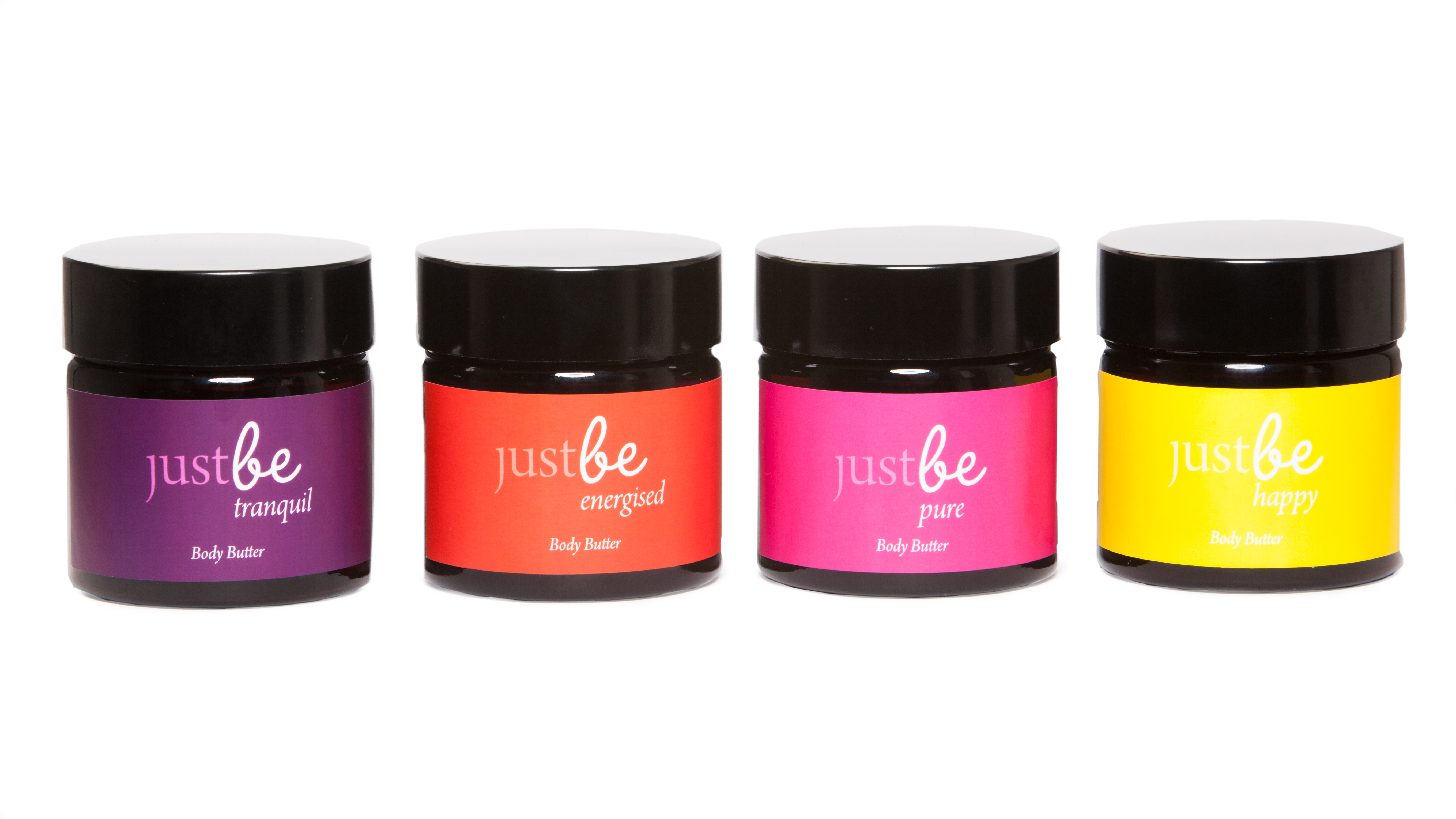 JustBe Aromatherapy Soy Candle 200g JustBe Body Butter 200ml