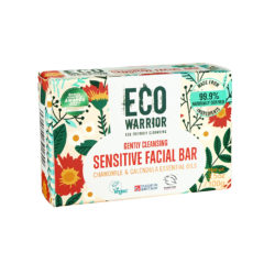 Natural Bar Soap Cleansing Zest Lemon Eco Warrior Sensitive Facial Bar 100g