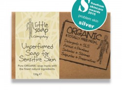 Little Soap Company Organic Unperfumed Soap for Sensitive Skin