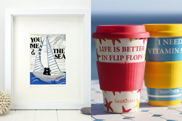 Coastal and beach products. Sharing independent shops online at Love Our Shops UK