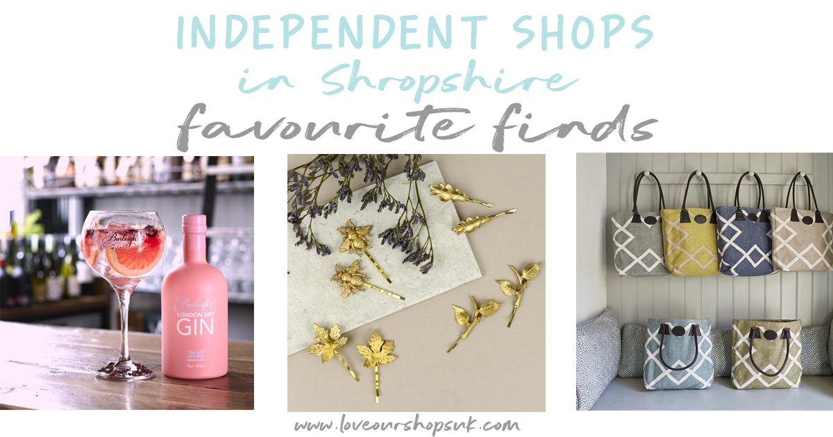 Independent shops in Shropshire. Sharing independent shops online at Love Our Shops UK