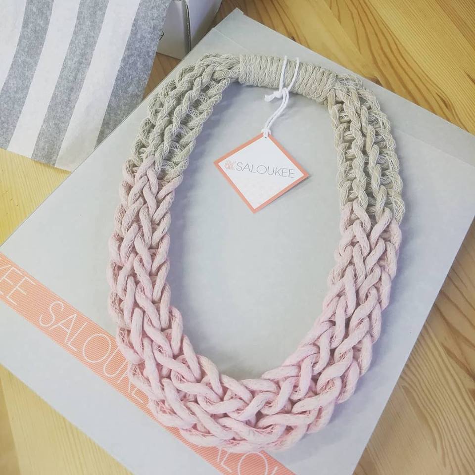 Saloukee necklace. Sharing independent online shops at Love Our Shops UK