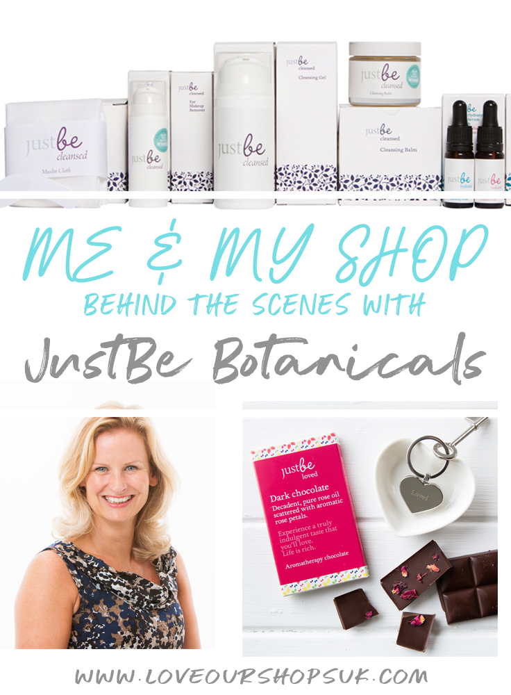 Me and My Shop JustBe Botanicals. Sharing independent shops at online shopping directory Love Our Shops UK