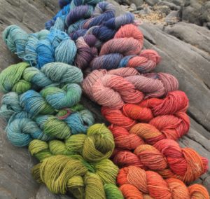 Isle of Auskerry hand dyed yarn. Knitting supplies and knitting kits online. Sharing independent shops online at Love Our Shops UK shopping directory.