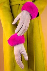 Colmers Hill Fashion Boutique Powder Bettina Gloves Blush/Fuchsia