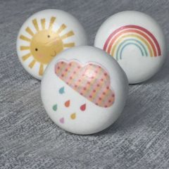 Surface Candy Rainbow Nursery Collection Drawer Door Knob