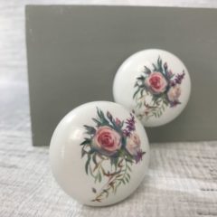 Surface Candy Floral Bouquet Cupboard Door Drawer Knob