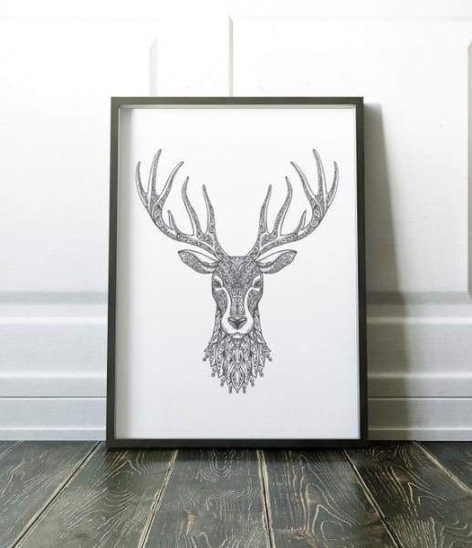 Cordelias House of Treasure Stag Print. Sharing independent shops online at Love Our Shops UK shopping directory.