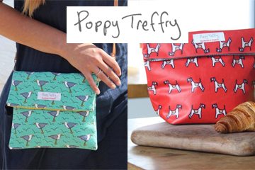 Poppy Treffry bags. Sharing independent shops online at Love Our Shops UK shopping directory.
