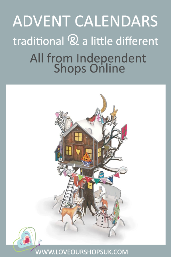 Advent Calendars from UK online shops. Independent shops online at Love Our Shops UK shopping directory.