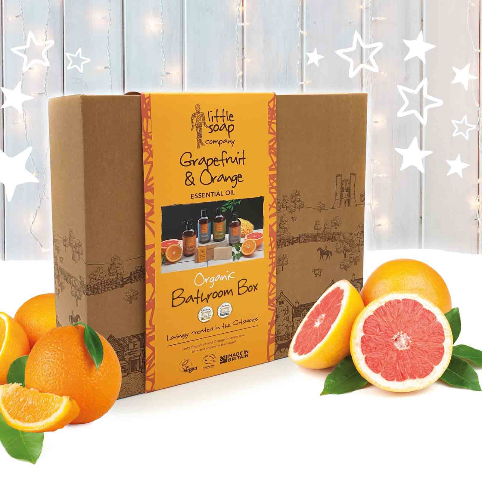 Little Soap Company Grapefruit and Orange gift set. I Pledge Indie Christmas support the UK economy. Shop independent this Christmas. Find independent online shops at Love Our Shops UK shopping directory.