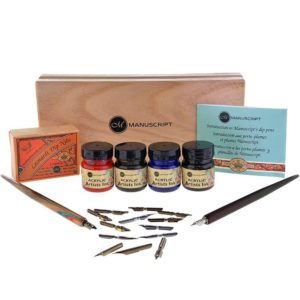 Pen Pusher Calligraphy Artist Set. Stationery online UK. Online Stationery Shop at Love Our Shops UK shopping directory.
