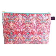 Jigsaw Puzzle – World of Shakespeare Liberty Wash Bag – Strawberry Thief Print