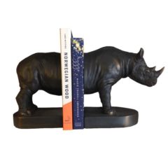 Tiger Tall Vase Rhino Bookends