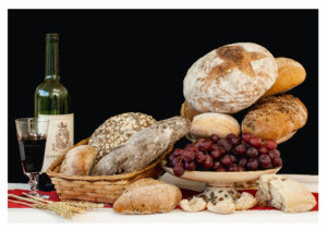 SN Cards bread and wine