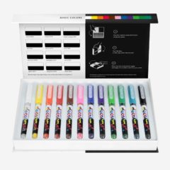 Pentel Dual Metallic Brush Pens Karin Pigment Decobrush – opaque paint marker sets