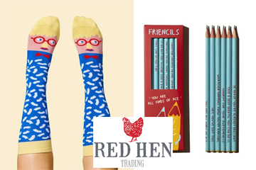 Red Hen Trading independent online gift shop.