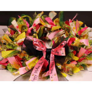 Simply Ribbons Mothers Day Wreath making kit. Unique Mothers Day Gifts at Love Our Shops UK shopping directory for independent shops online UK.