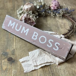 The Imperfect Wood Company Mum Boss. Unique Mothers Day Gifts at Love Our Shops UK shopping directory for independent shops online UK.