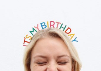 The Card Box – £35 Multi-coloured Birthday Headband