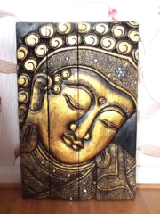 Lady of the Forest Plaque Buddha wall plaque