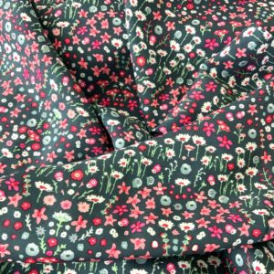 Lush Cloth Painted Field Cerise in Rayon
