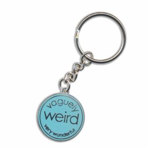 Chiswick Gift Company Vaguely Weird key ring