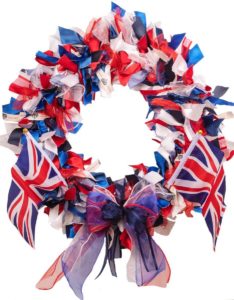 Jubilee 2022 Simply Ribbons ribbon jubilee wreath
