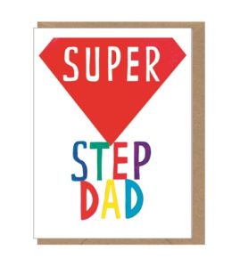Fathers Day Super Step Dad card