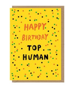 Earlybird Designs: Top Human Card