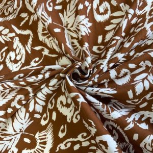 Lush Cloth: Etched Art Stretch Viscose Fabric