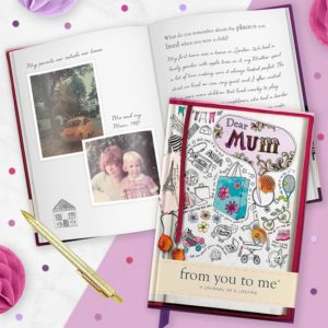 From You To Me Personalised Memory Book