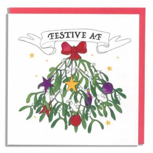 The Chiswick Gift Company Festive AF Christmas Card